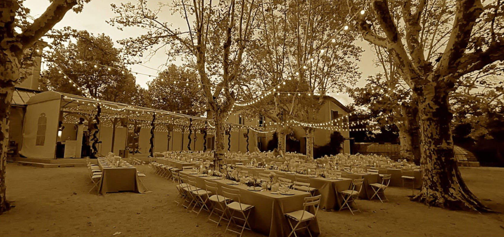 Location guirlande guinguette anniversaire provence